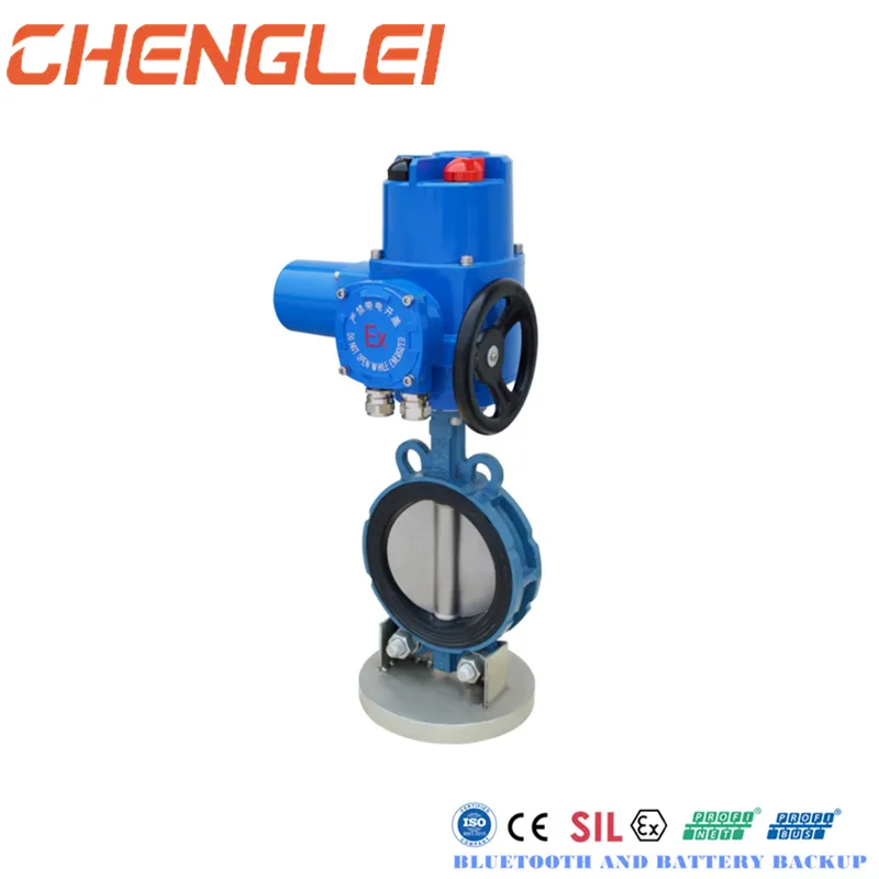 Power High Temperature +70ºC Split Type Electric Valve Actuator for Globe Valve - connection detail