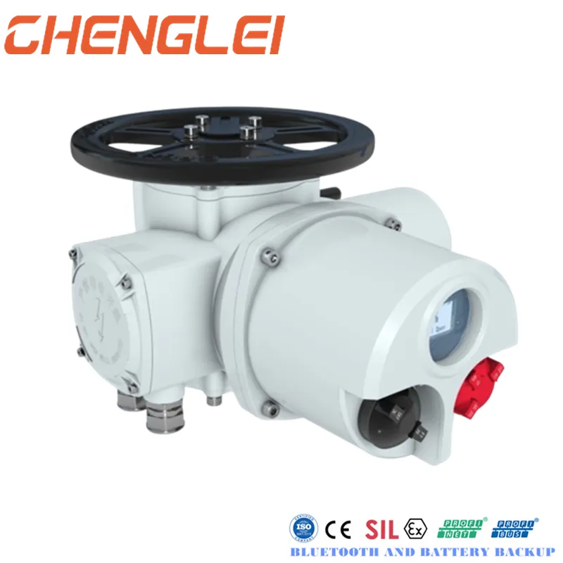 Power High Temperature +70ºC Split Type Electric Valve Actuator for Globe Valve - internal components